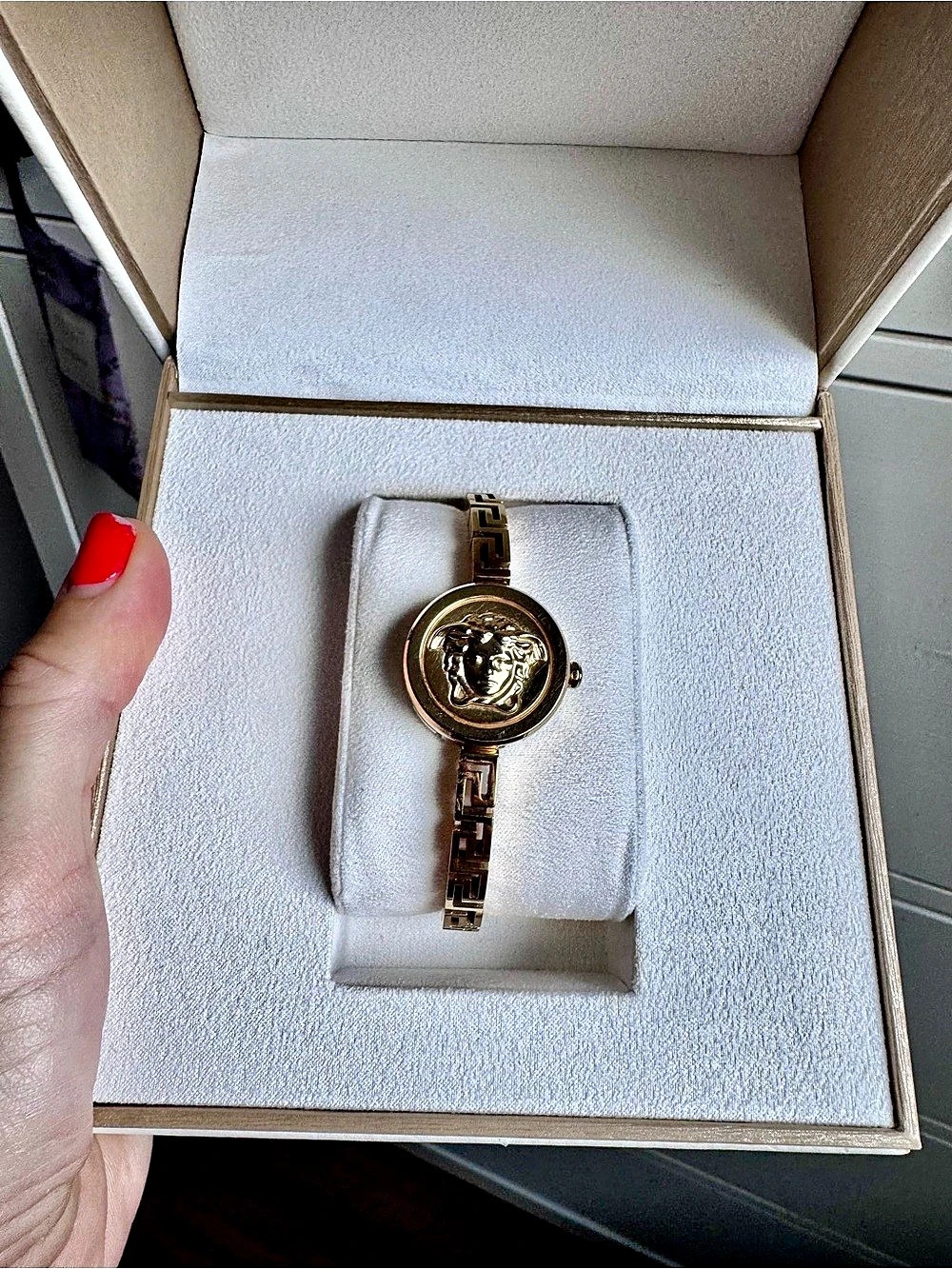 Versace Medusa Secret Watch Gold & Black